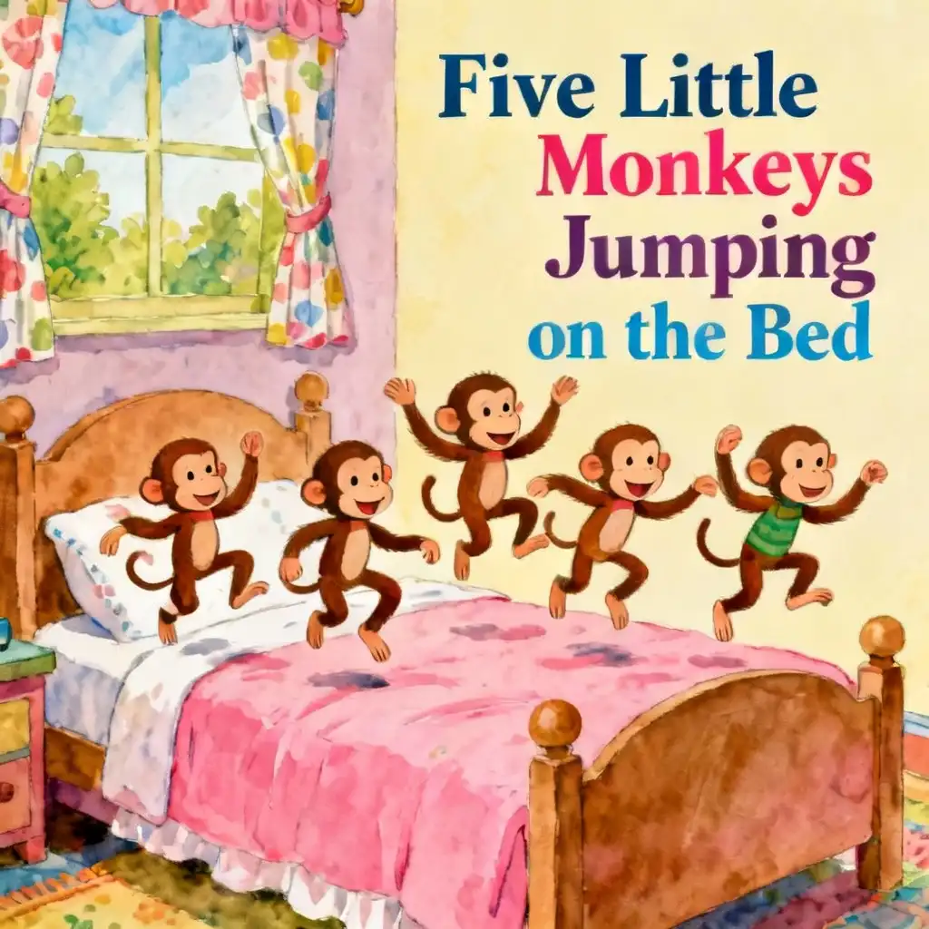 Five Little Monkeys Jumping on the Bed