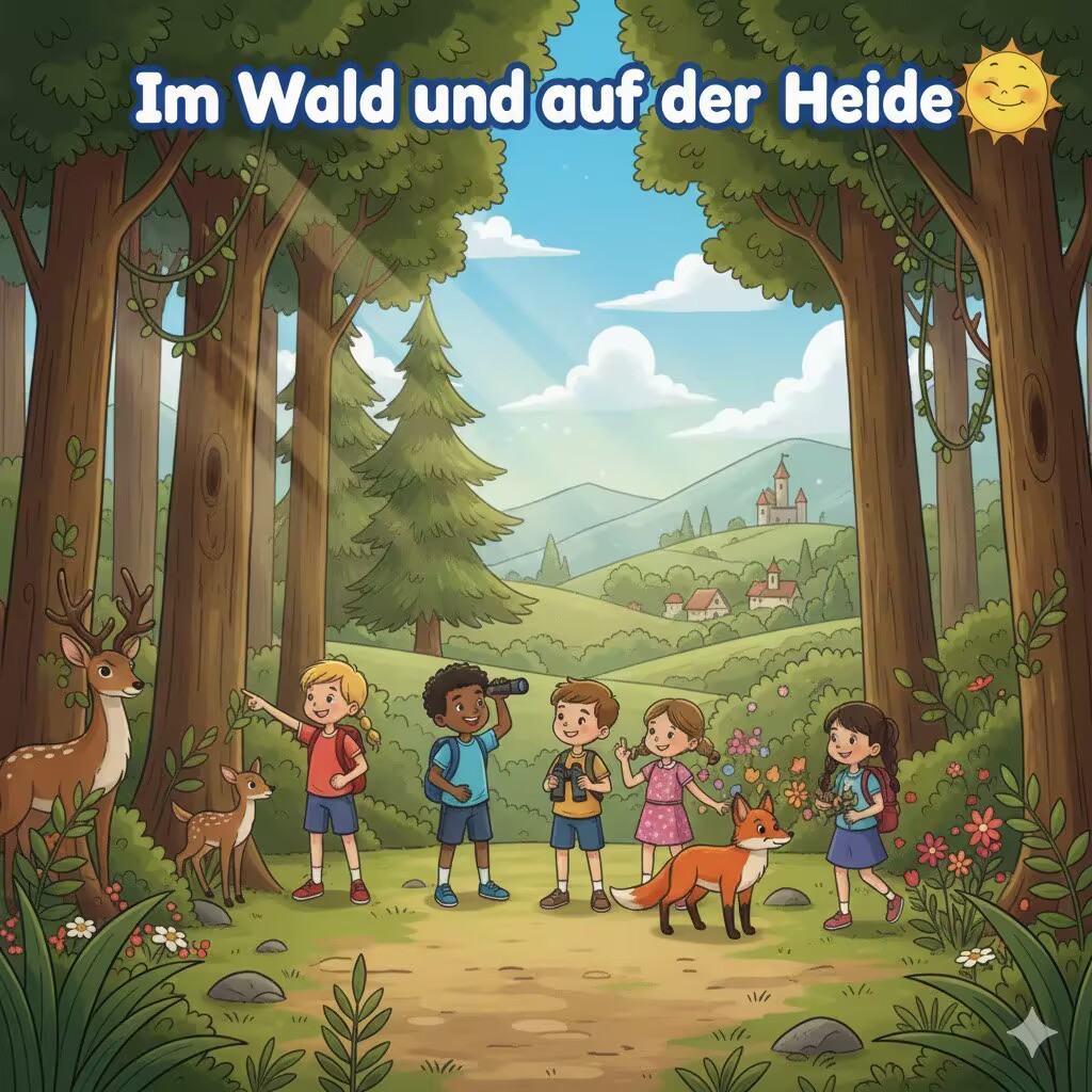 Im Wald und auf der Heide