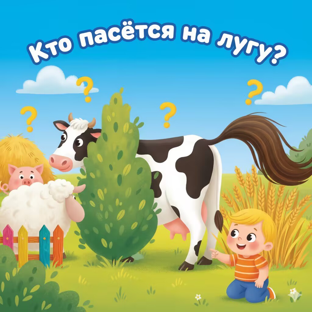 Кто пасётся на лугу?