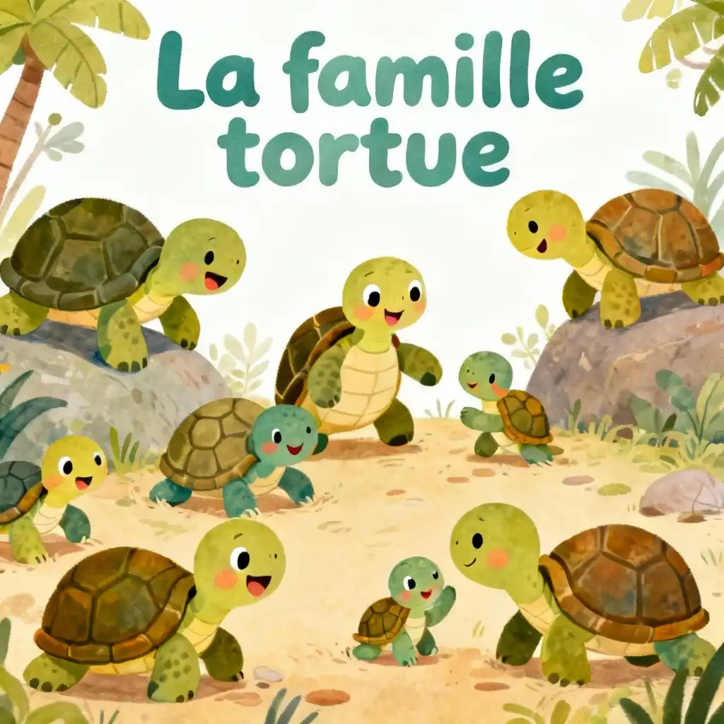 La famille tortue