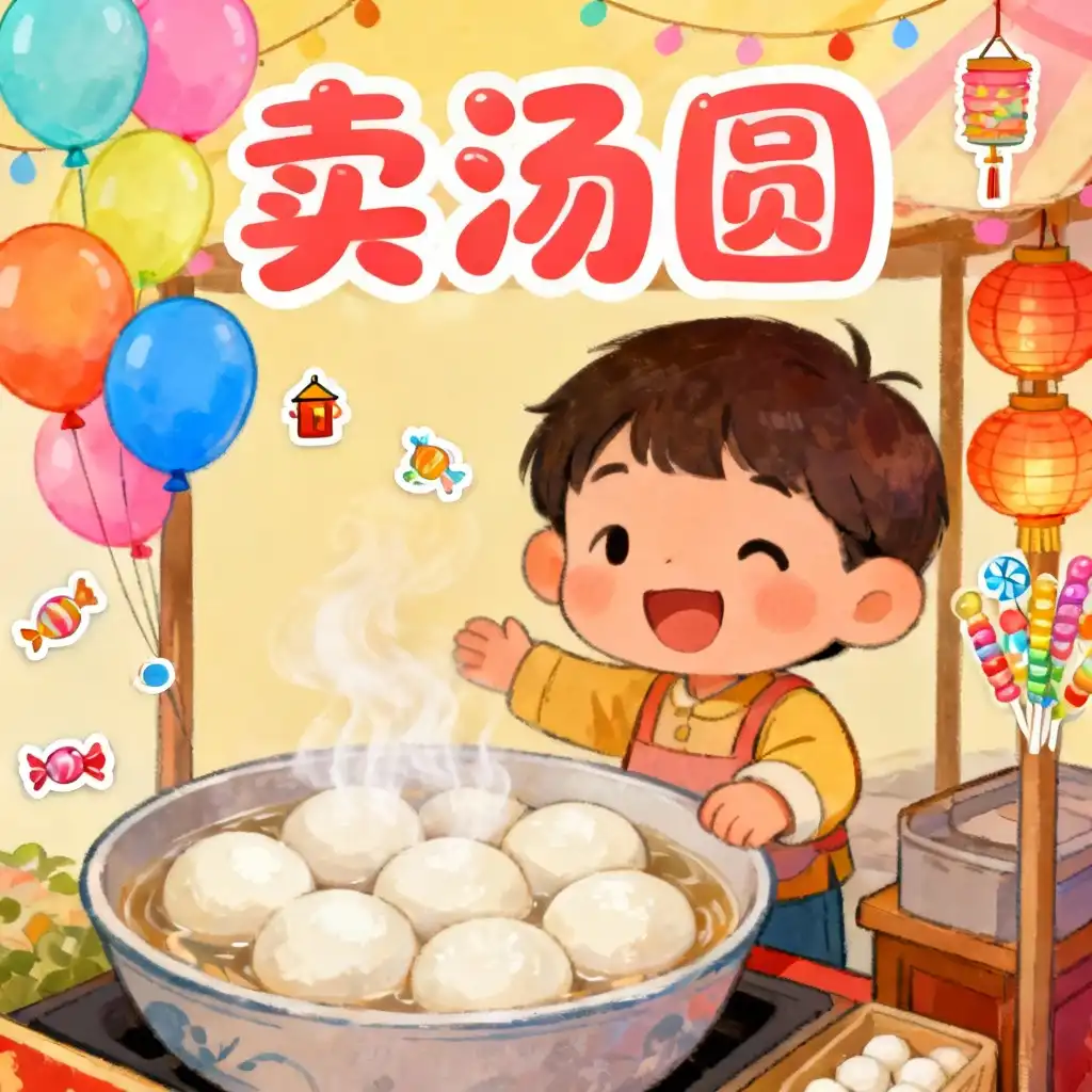 卖汤圆
