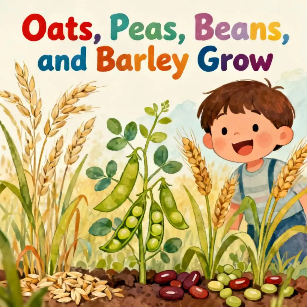 Oats, Peas, Beans, and Barley Grow
