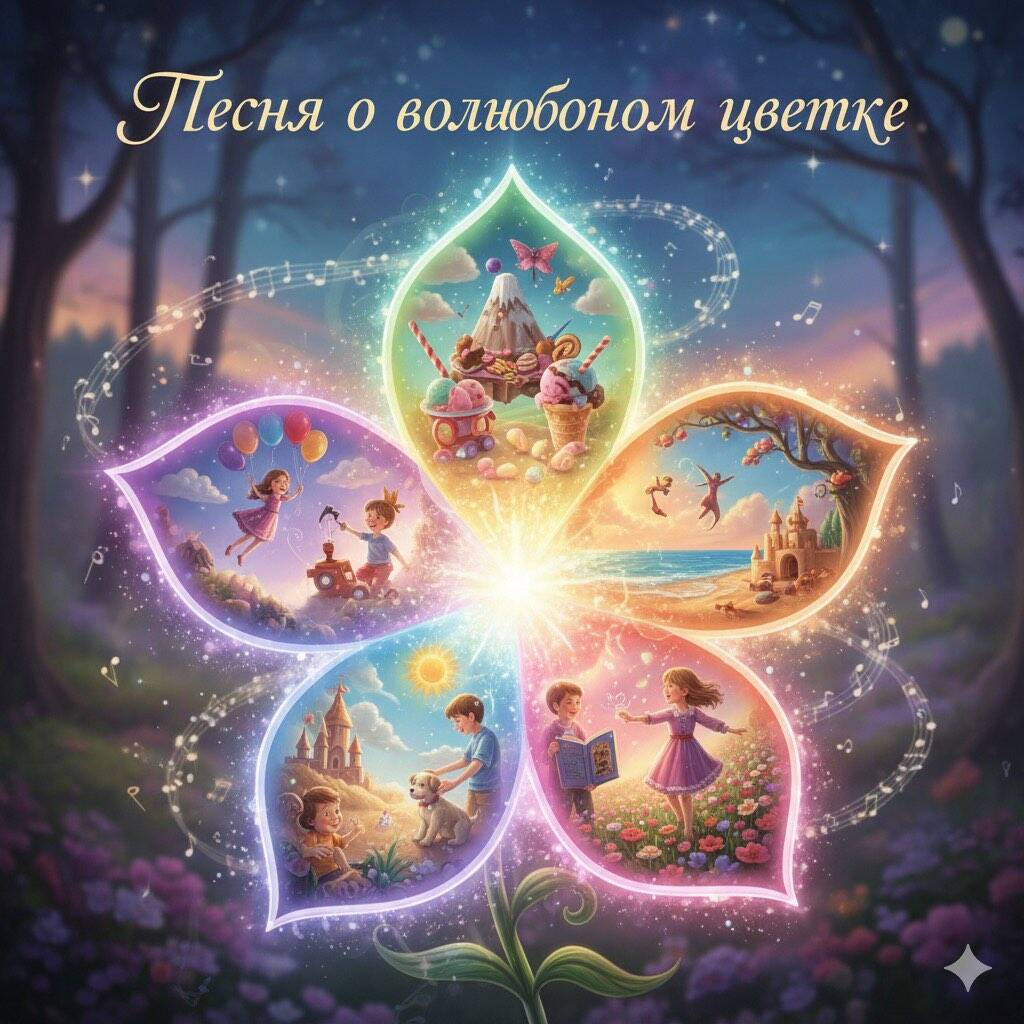 Песня о волшебном цветке