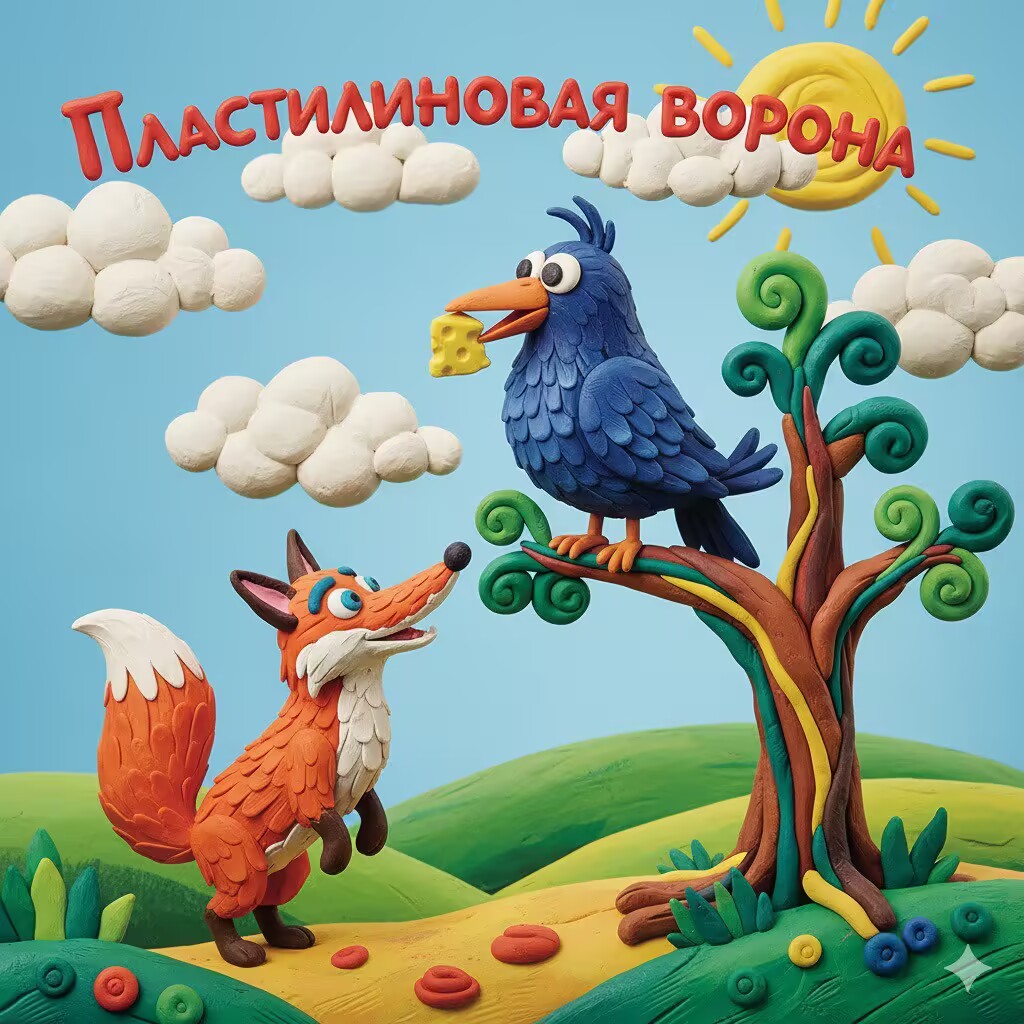 Пластилиновая ворона