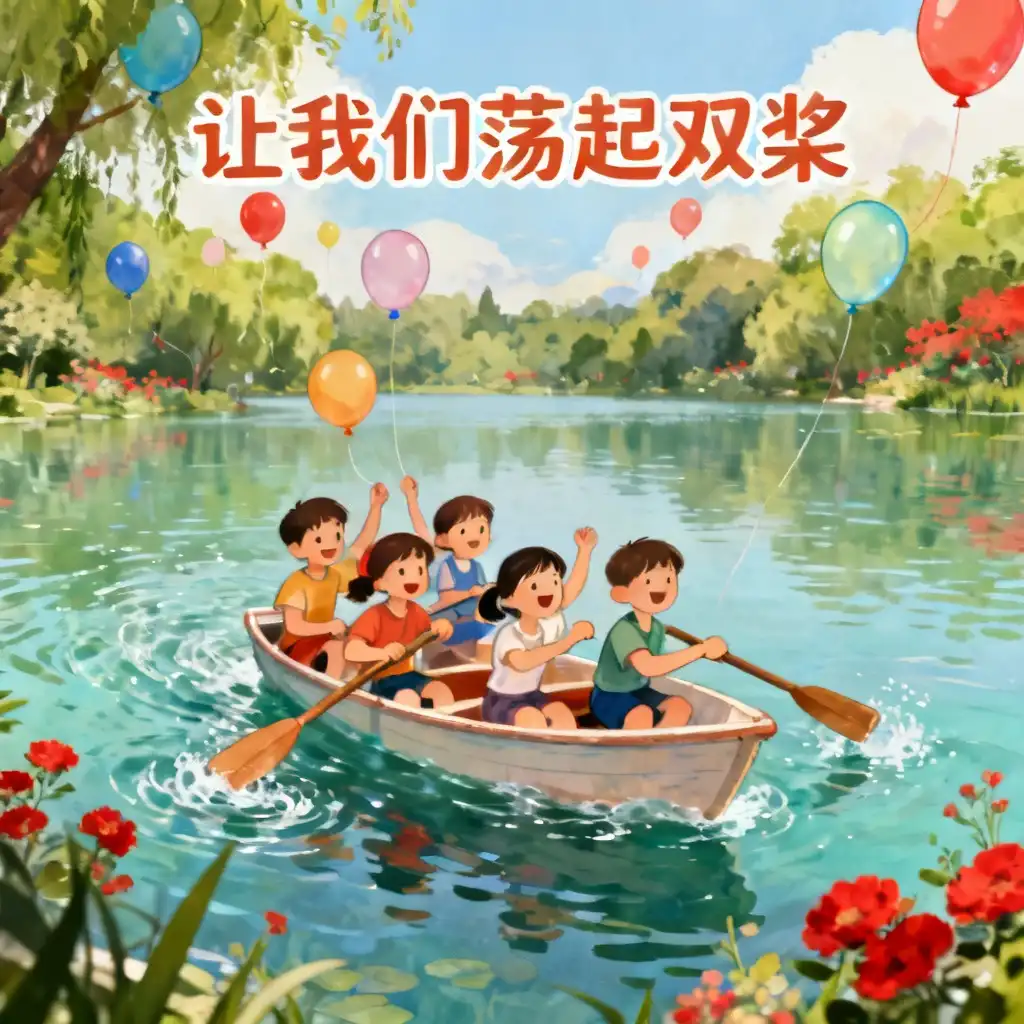 让我们荡起双桨