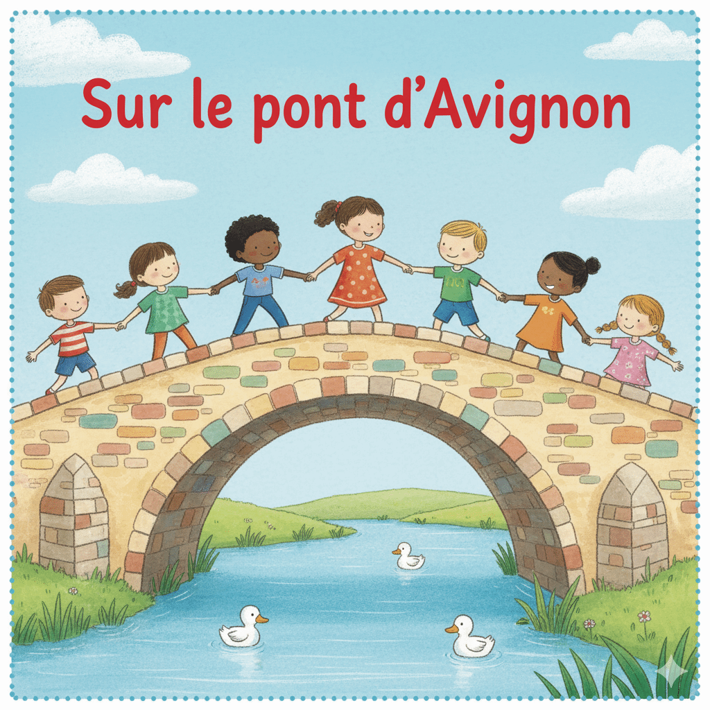 Sur le pont d‘Avignon