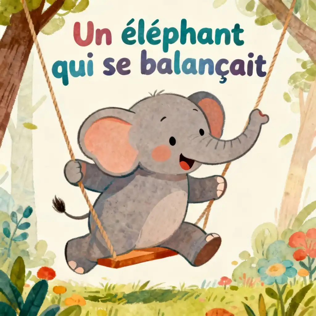 Un éléphant qui se balançait