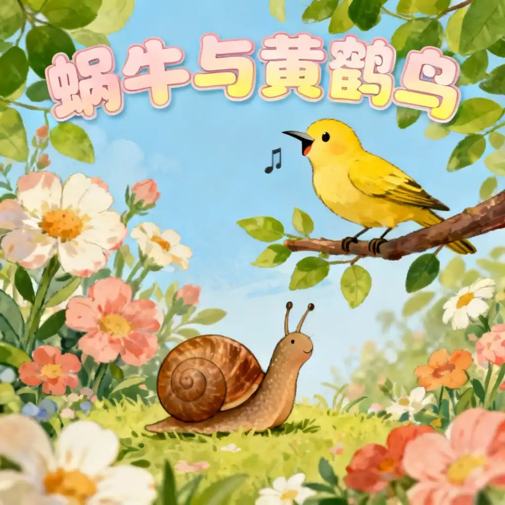 蜗牛与黄鹂鸟