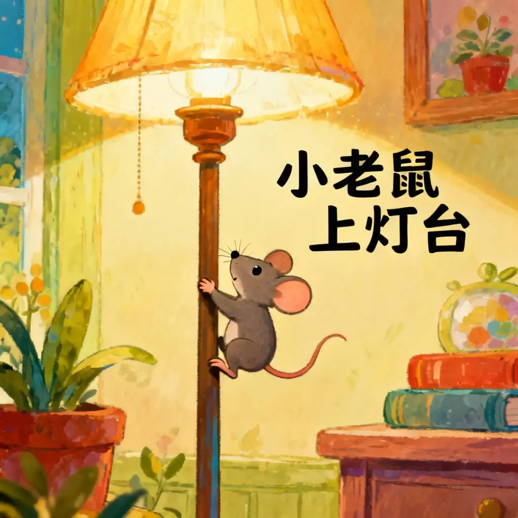 小老鼠上灯台