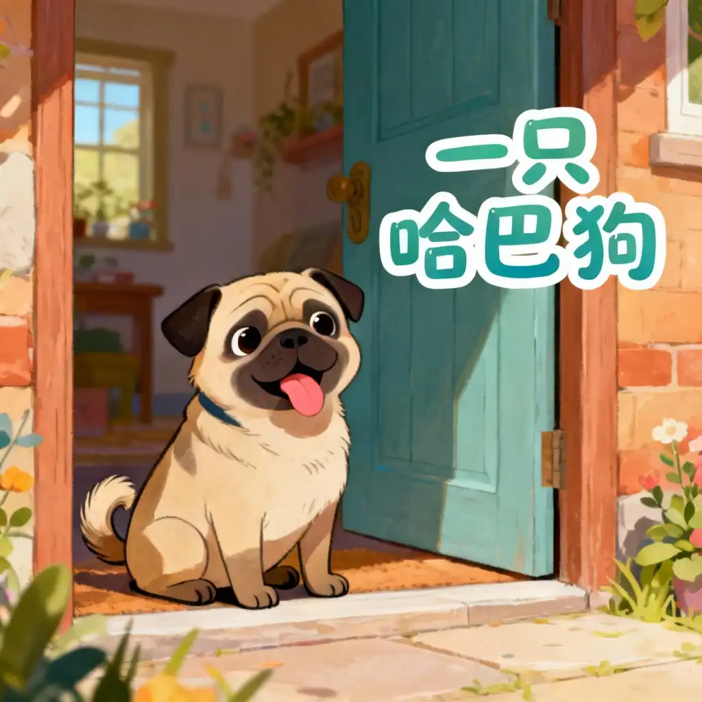 一只哈巴狗